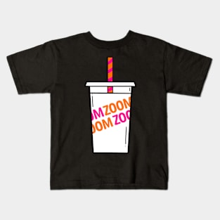 Zoom Zoom Iced Coffee Kids T-Shirt